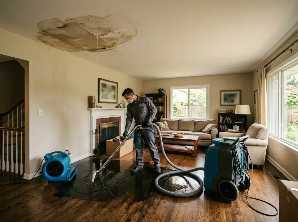 attic-pipe-burst-ceiling-drip-008 — frequently asked questions, Water Damage Restoration & Carpet Care in Sharpes, FL